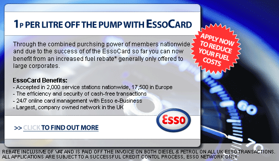 EssoCard - 1p per litre off Fuel with EssoCard for applications up until end of July!!