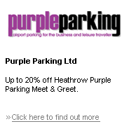 Purple Parking - Up to 20% off Heathrow Purple Parking Meet & Greet