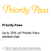 Priority Pass - Up to 20% off Priority Pass membership!